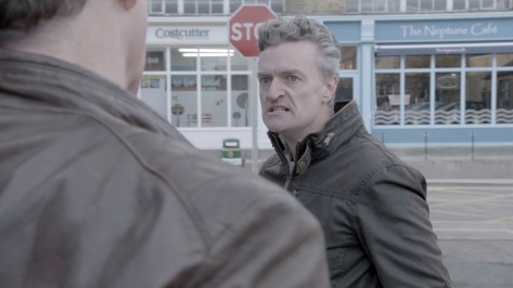 Red Rock on TV3Episode 29Liam (Anthony Brophy) confronts Brian (Sean Mahon)
